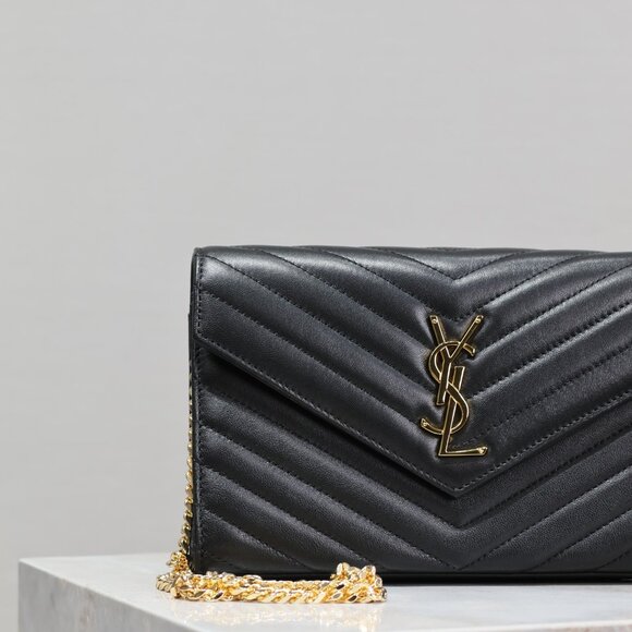 ysl monogram ladies shoulder bag - Picture 3 of 9